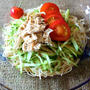 ＜棒々鶏風冷やしそうめん＞