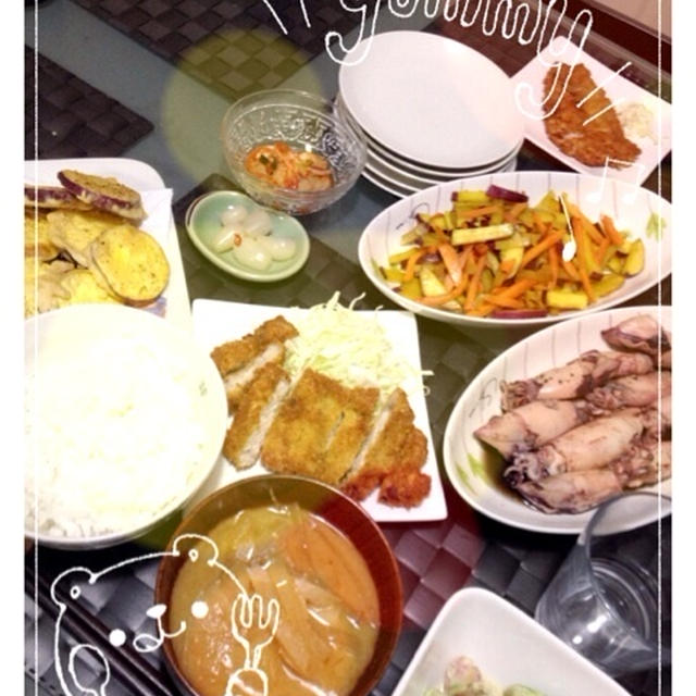 ちょっと豪華なうちごはん♫