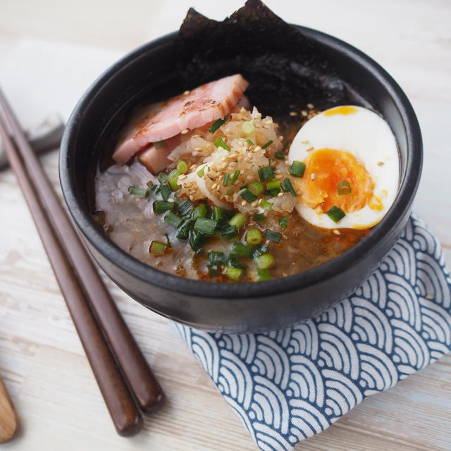 本格ピリ辛ヘルシー大根ラーメン