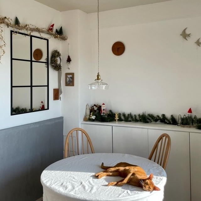 クリスマスの飾りをしました🎄