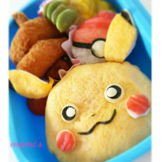 キャラ弁＊ピカチュウ
