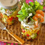 MY BEST Mason Jar Salad (Shrimp Avocado WaFu Salad) - Video Recipe