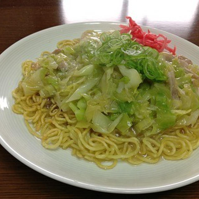 久しぶりに「あんかけ焼きそば」