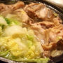 白菜と鶏肉のシンプル塩鍋　＆　秋刀魚！！