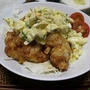 チキン南蛮で始まる晩ご飯と、セミハードブレッド作り