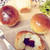 カップであんぱん。と、じぃじのいるマルシェへ。