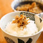 ご飯のお供、なめ茸。
