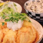 昼カフェ☆そのまんま新玉ねぎの天ぷらセット（簡略レシピ）チューリップ♬