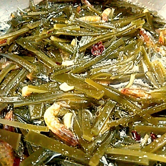MOTTAINAIが合言葉♡出汁がら昆布ピリ辛佃煮☆