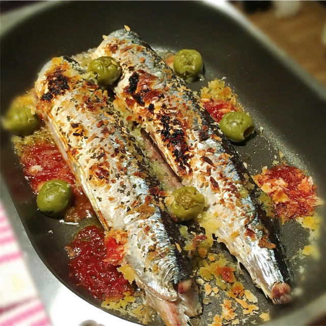 【楽チン簡単！】秋刀魚のイタリアン風ローストのレシピ