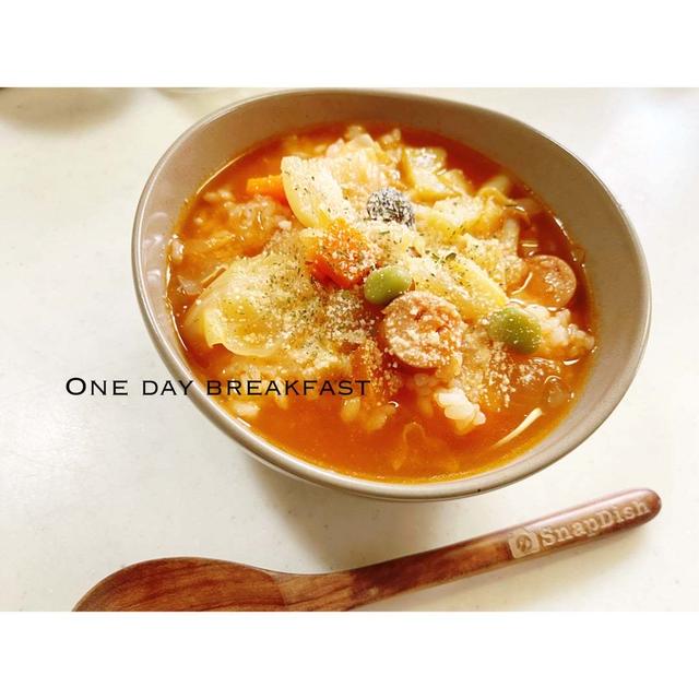 本日の朝ごはん。