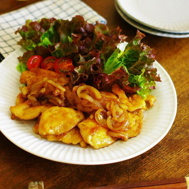 鶏胸肉の生姜焼き【クックパッドアンバサダー2021】【レシピ2076】