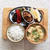 7月28日の朝ごはん。調理時間9分。揚げびたしとかきたまみそ汁。
