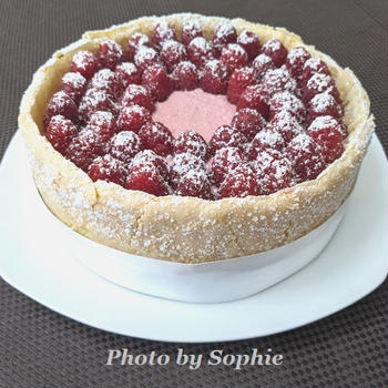 ラスベリー・シャルロットケーキのレシピ