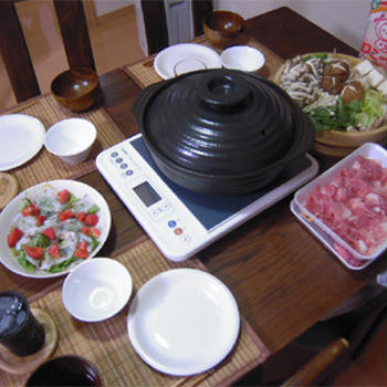 しゃぶしゃぶとピザの日々。
