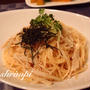 たらことキノコのパスタ