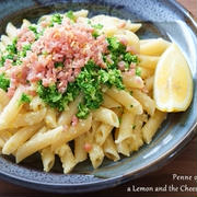 絡めるだけ！「レモンとチーズのペンネ」