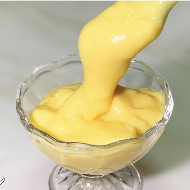 卵黄が余ったら！レンジde簡単『カスタードクリーム』の作り方