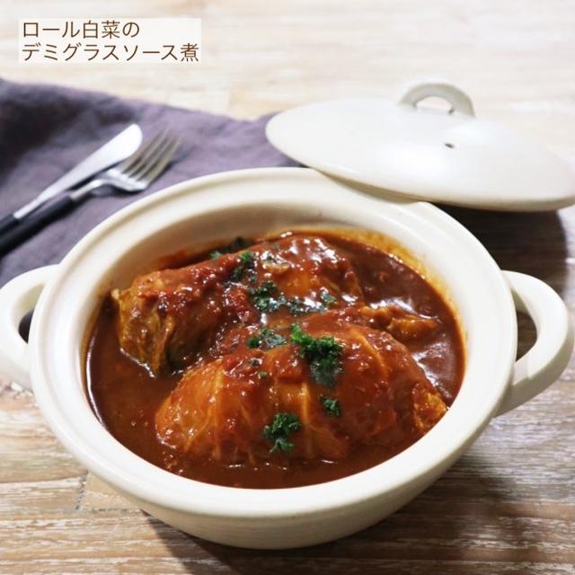 ロール白菜のデミグラスソース煮♡【#簡単レシピ#おかず】