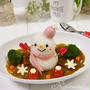 今日はカレーの日【デコカレー＊雪だるま♪Maiちゃんレシピ♡】