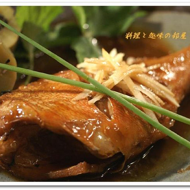 《居酒屋メニューde晩ご飯》赤魚の煮付け／姫竹の子と豆腐の香味味噌焼き他です。