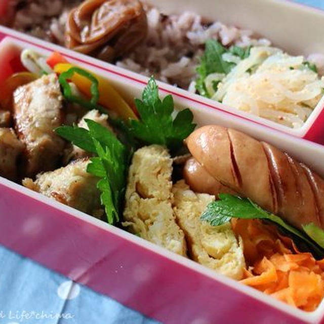 チキンのレモンガーリック弁当