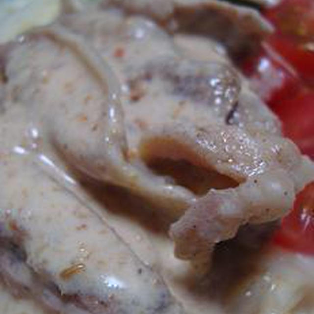 夏の食欲増進メニュ－★ゴマタレを使った”ピリカラたれ麺”