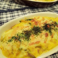 かぼちゃグラタン☆同窓会に行ってきます〜♪