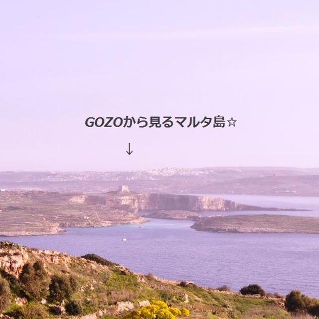 フェリーに乗ってゴゾ島へ♪