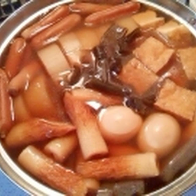 白だしでおでん