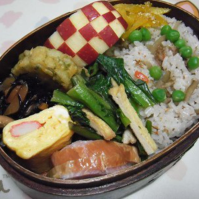 牛肉と人参の混ぜご飯弁当。ショックだったこと