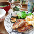 鶏モモ肉花椒焼き、昨日の昼ごはん#本日のおうちごはん