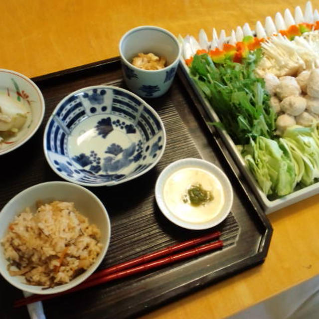 今月の懐石料理のお稽古