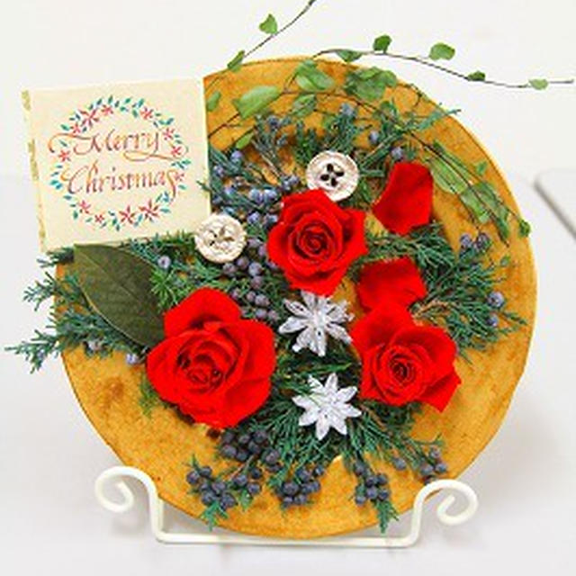 クリスマスアレンジレッスン4