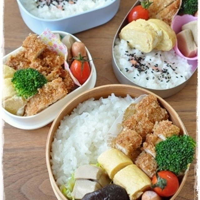 【チキンカツ弁当】