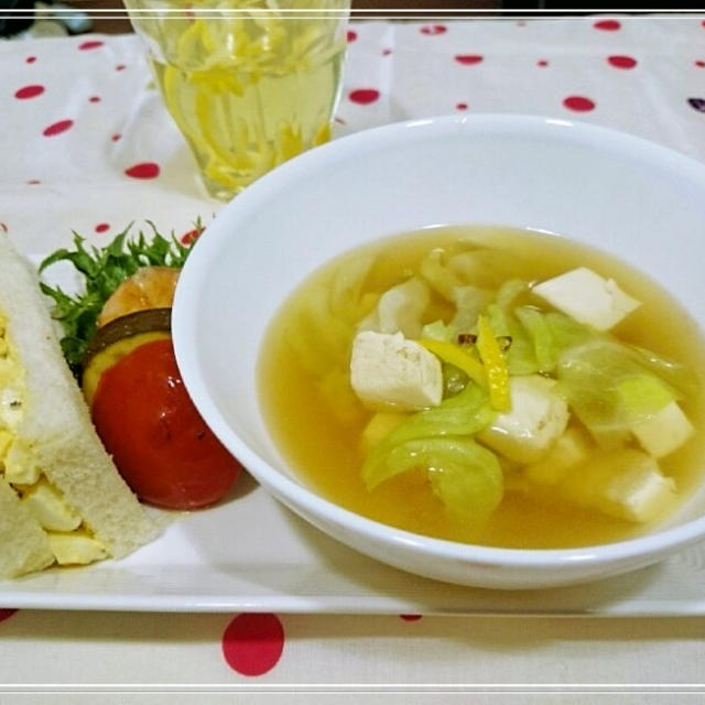 【Recipe:初夏の爽快レモンスープ】トリキ！ドラさんの好きなお店！