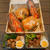 お花見弁当２０２３（クロワッサンサンド・フルーツサンド・サラダといなり寿司のお家弁当）