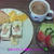Good－morning Kyonの手作りケーキ＆フルーツ盛りもり～＆野菜サラダ～じゃよ♪