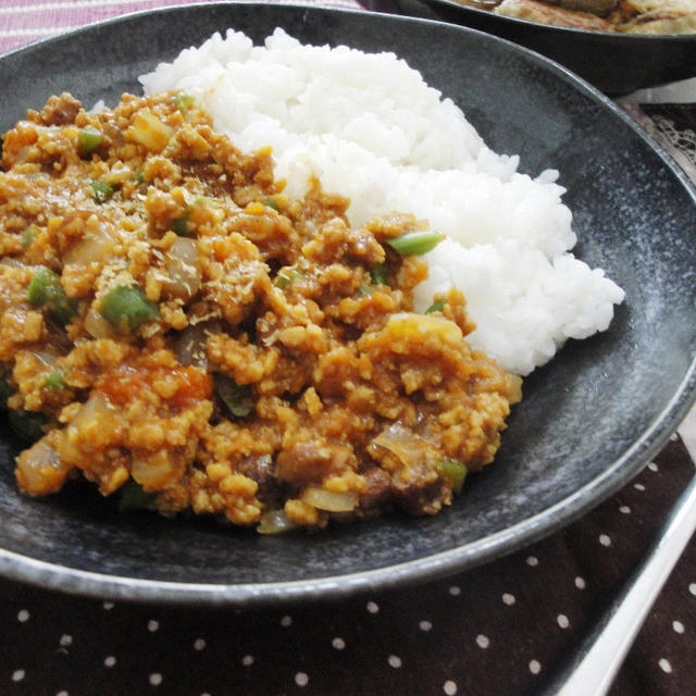 まるでお肉！ヘルシー&おいしい！★高野豆腐でドライカレー★