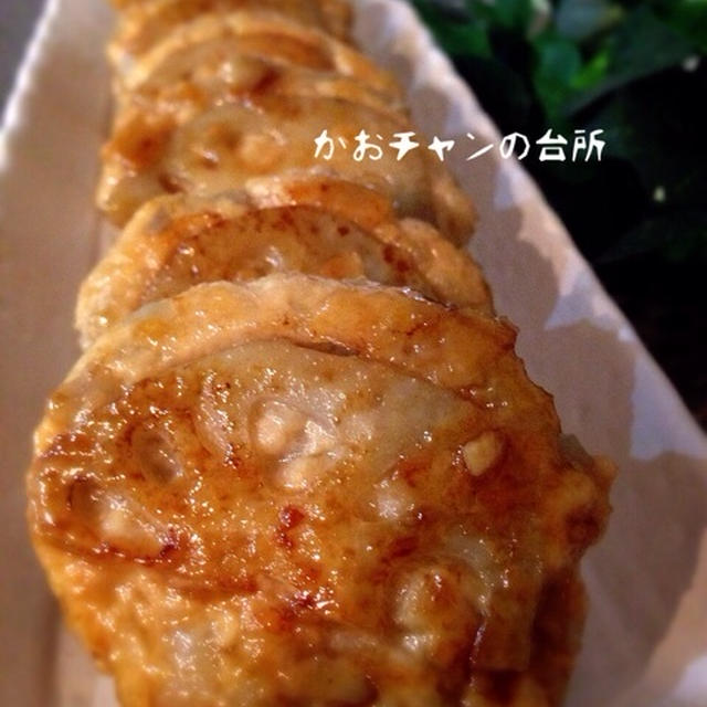 うまうま♡レンコンつくね。 パン・オ・ルヴァン