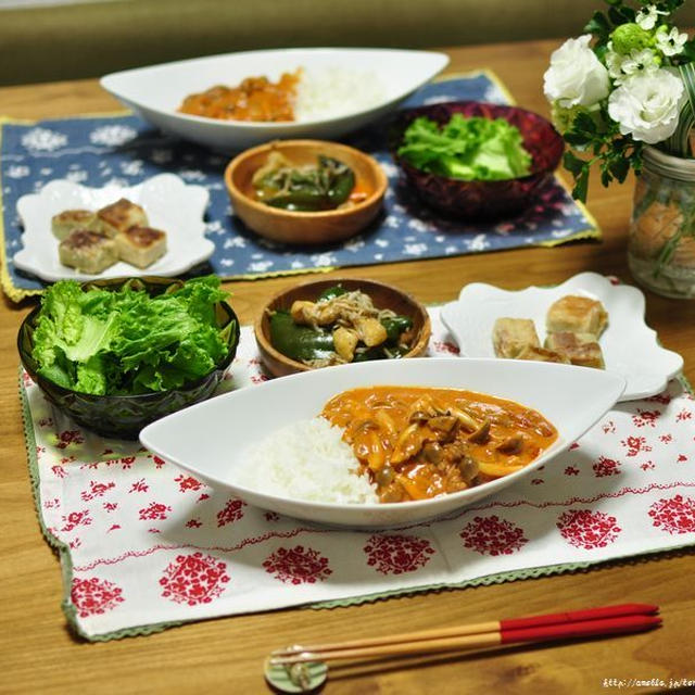 昨日の晩ごはんと、口から生まれた子