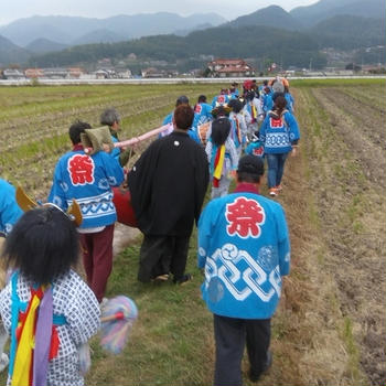 広島北部の地域の秋祭り