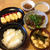 今日のお昼は牛肉とろろなど～