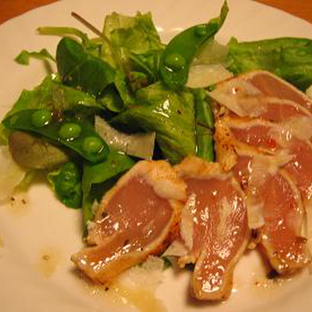 とり肉のカルパッチョ