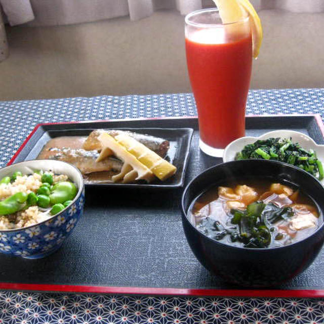 朝ごはん　５月９日（土）