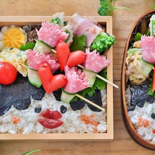 可愛いお弁当を旦那に持たせる嫌がらせ弁当『母の日編』