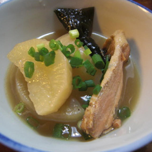 塩引き鮭のアラと大根の煮物 By Chobiさん レシピブログ 料理ブログのレシピ満載