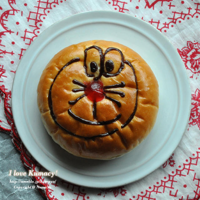 ワゴン車パン屋さんのドラえもんパン By Numayuさん レシピブログ 料理ブログのレシピ満載