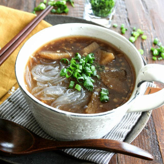 Daikon Noodle Soupとろとろ大根ヌードルスープ