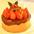 チョコレートのクリスマスケーキ by Chihiroさん